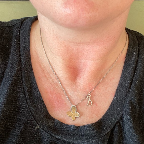 Royal Damon Butterfly Necklace - Picture 7 of 7